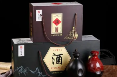 白酒包装盒设计 薄酒包装盒设计提升消费者的印象，提高商品销量 [吉彩四方]