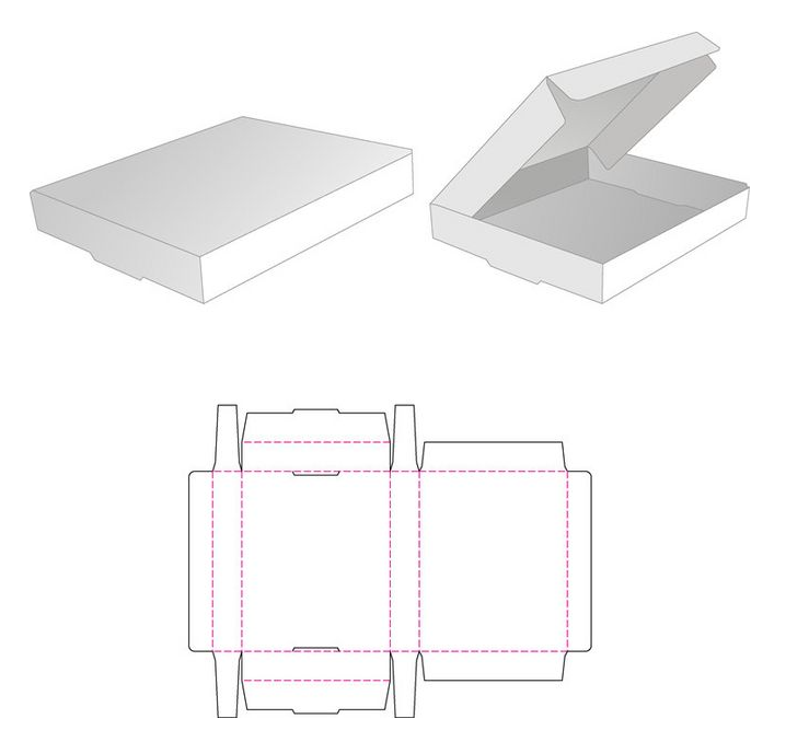精品折叠包装盒 设计图