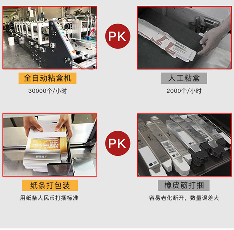 白酒抽拉式礼盒 高速设备 一应俱全