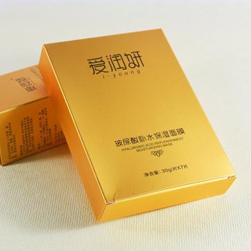 定制礼品盒厂家 金卡纸包装