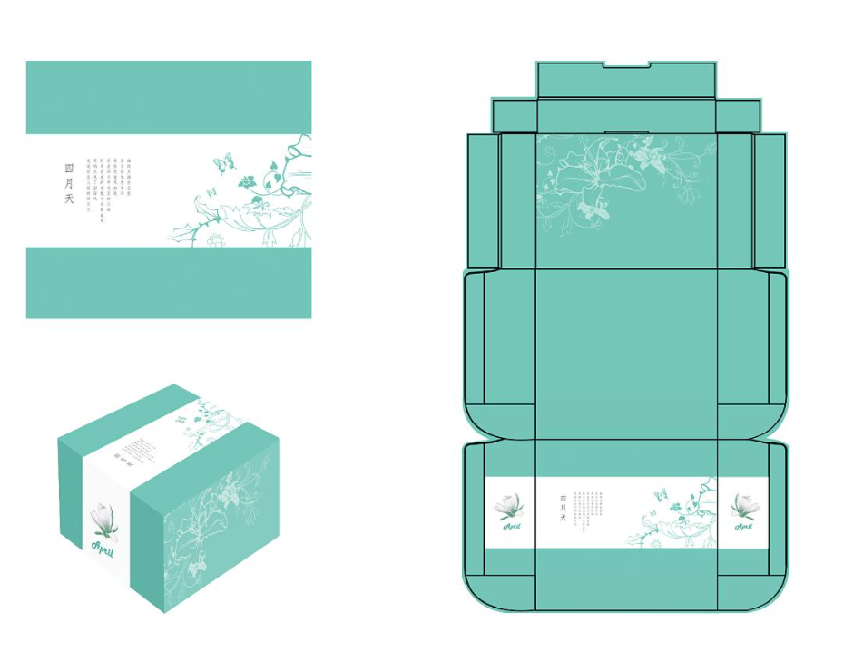 包装纸盒设计 设计图