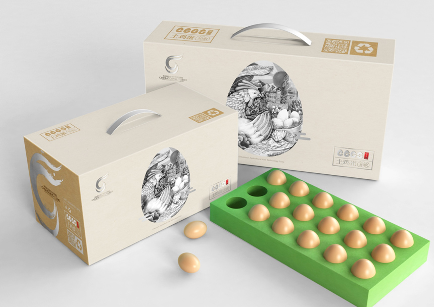 鸡蛋包装盒 产品图